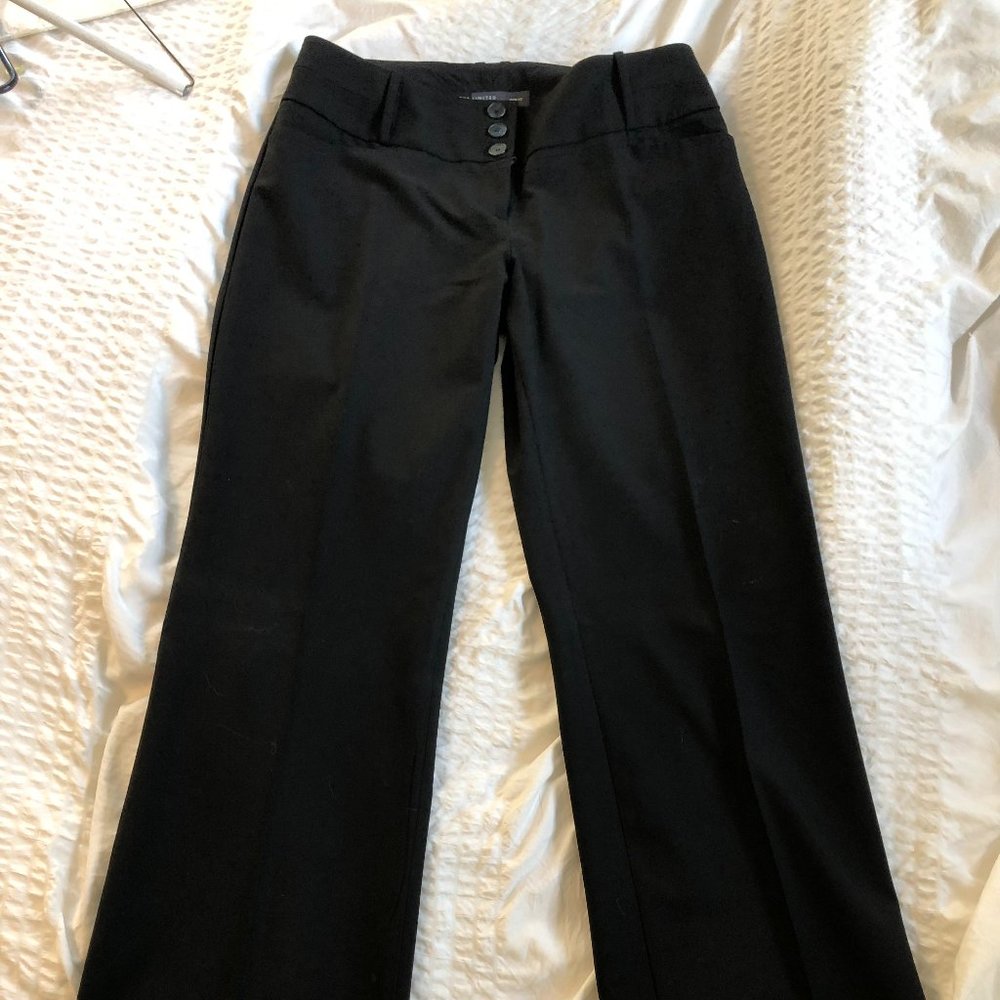 Black, size 8 trousers from The Limited